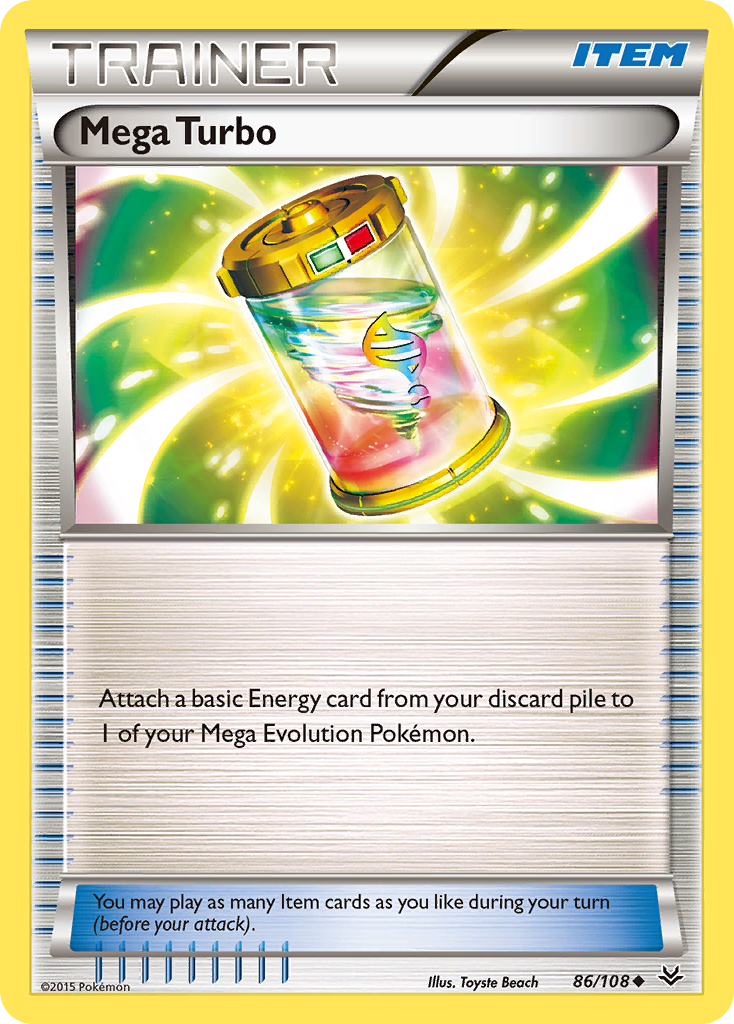 Mega Turbo (86/108) [XY: Roaring Skies] | All Aboard Games