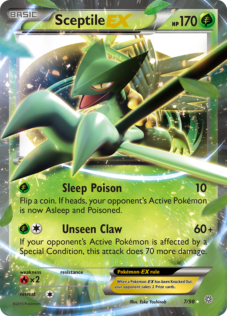 Sceptile EX (7/98) [XY: Ancient Origins] | All Aboard Games