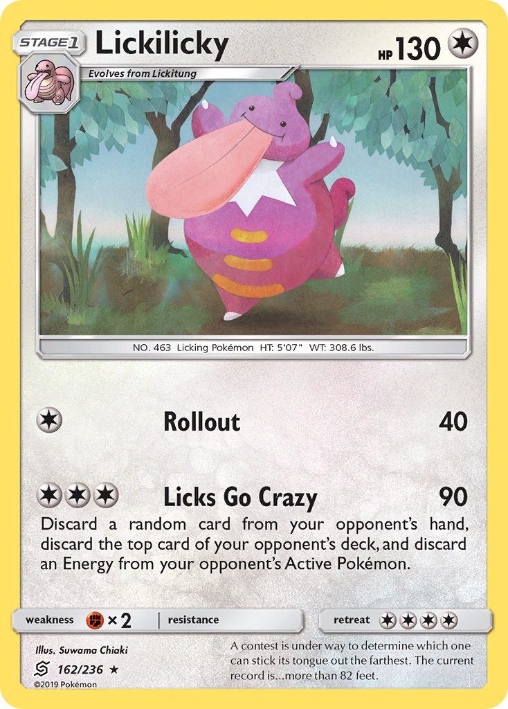 Lickilicky (162/236) [Sun & Moon: Unified Minds] | All Aboard Games