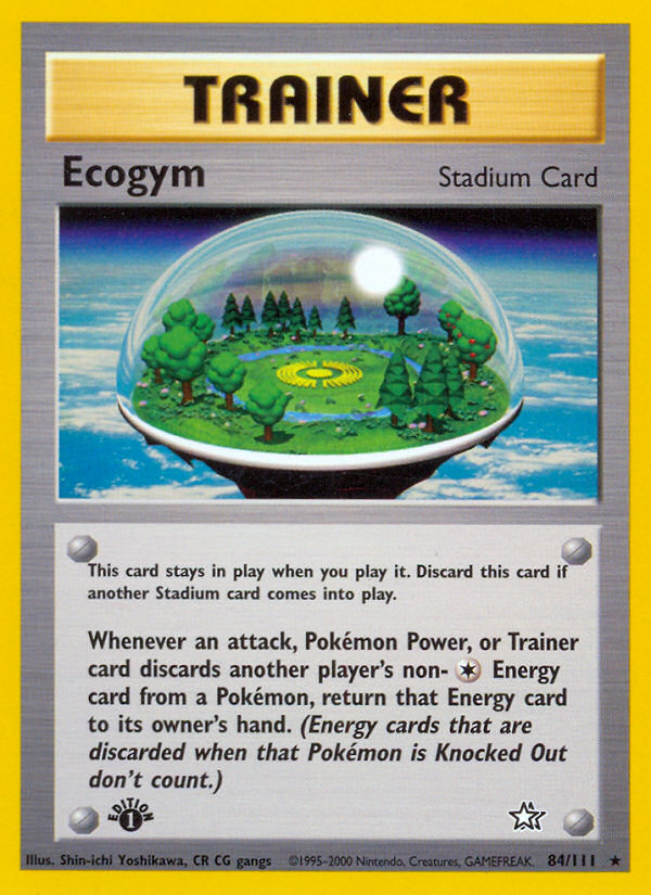 Ecogym (84/111) [Neo Genesis 1st Edition] | All Aboard Games