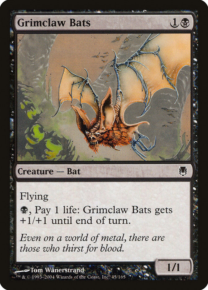 Grimclaw Bats [Darksteel] | All Aboard Games