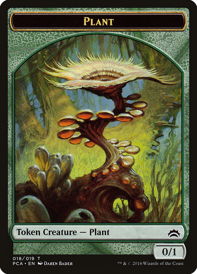Plant [Planechase Anthology Tokens] | All Aboard Games