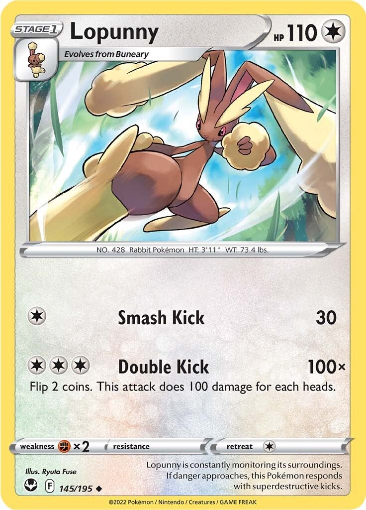 Lopunny (145/195) [Sword & Shield: Silver Tempest] | All Aboard Games