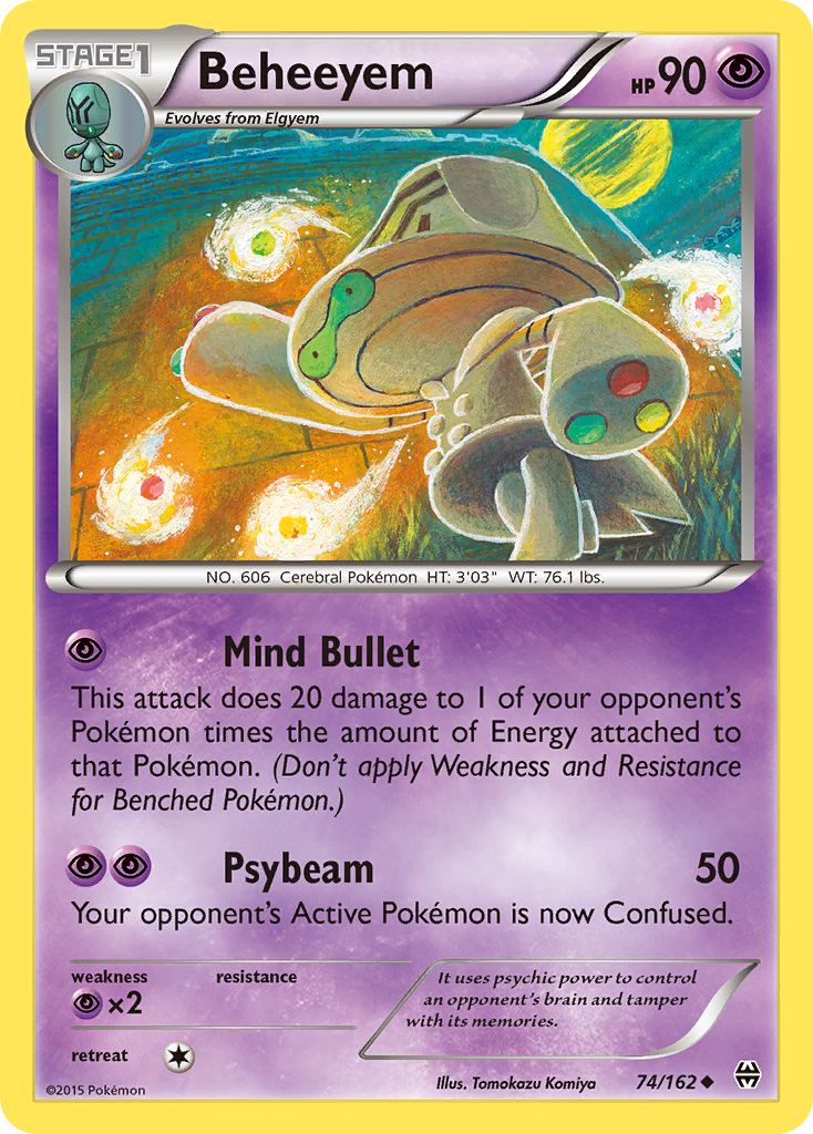 Beheeyem (74/162) [XY: BREAKthrough] | All Aboard Games