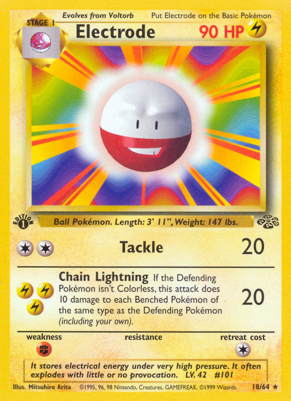 Electrode (18/64) [Jungle 1st Edition] | All Aboard Games