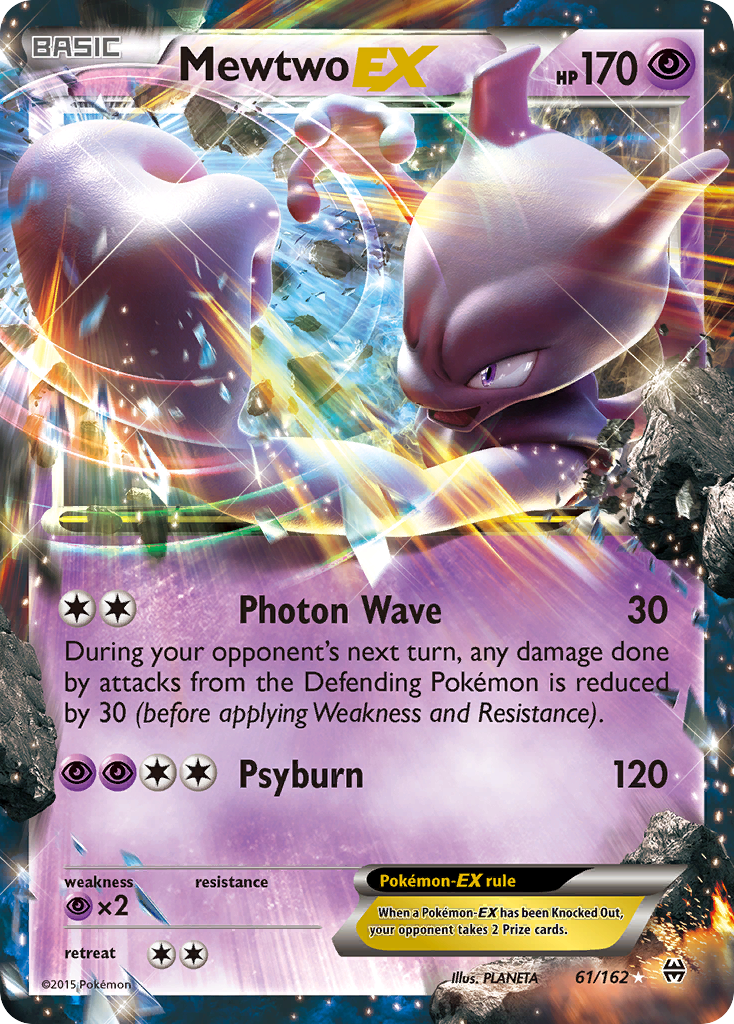 Mewtwo EX (61/162) [XY: BREAKthrough] | All Aboard Games