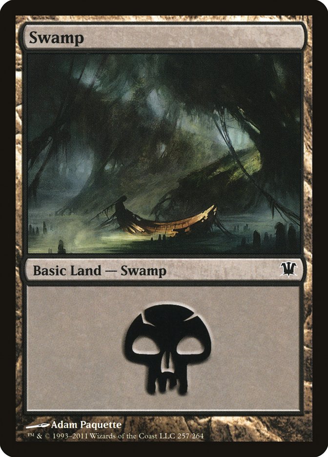 Swamp (257) [Innistrad] | All Aboard Games