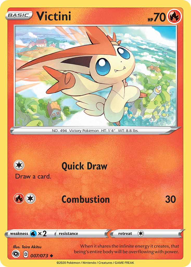 Victini (007/073) [Sword & Shield: Champion's Path] | All Aboard Games