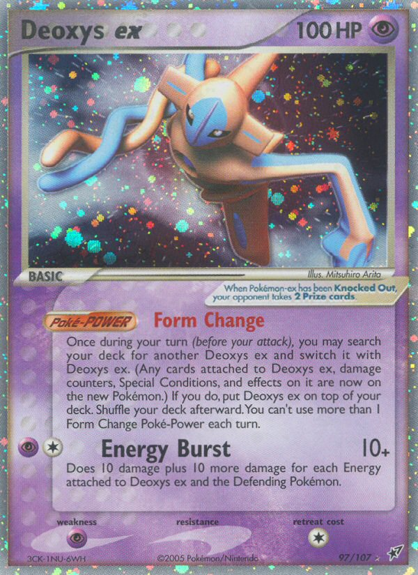 Deoxys ex (97/107) [EX: Deoxys] | All Aboard Games