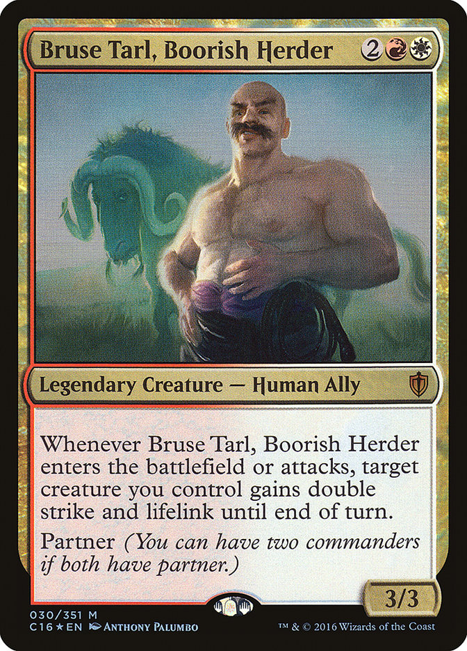 Bruse Tarl, Boorish Herder [Commander 2016] | All Aboard Games