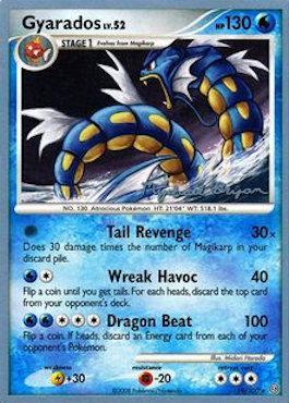 Gyarados LV.52 (19/100) (Happy Luck - Mychael Bryan) [World Championships 2010] | All Aboard Games