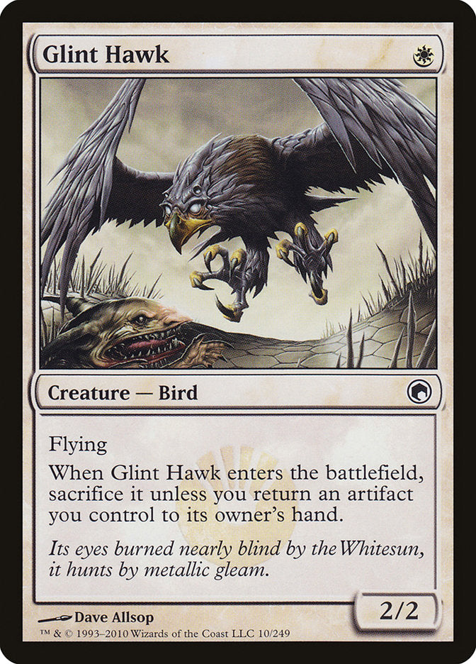Glint Hawk [Scars of Mirrodin] | All Aboard Games