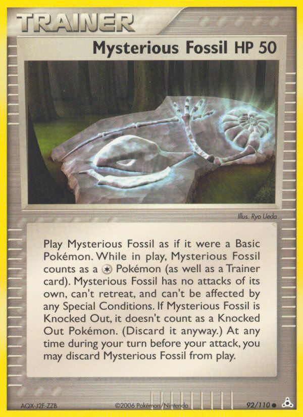 Mysterious Fossil (92/110) [EX: Holon Phantoms] | All Aboard Games