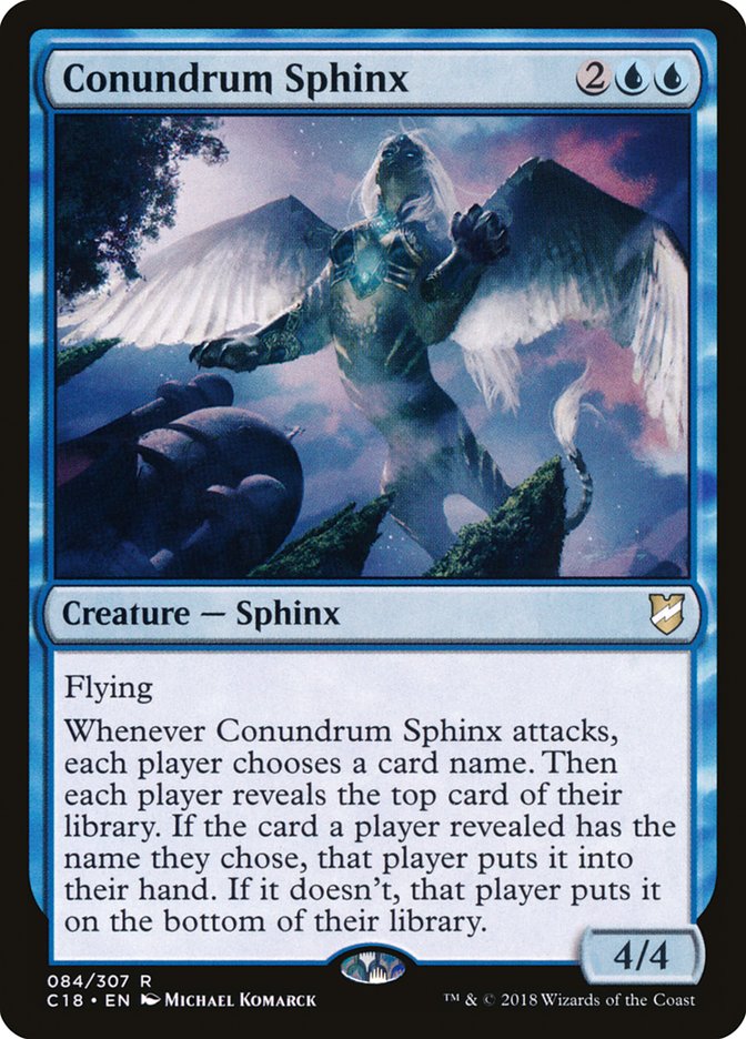 Conundrum Sphinx [Commander 2018] | All Aboard Games