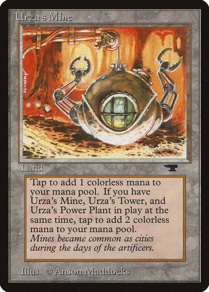 Urza's Mine (Orange Background) [Antiquities] | All Aboard Games