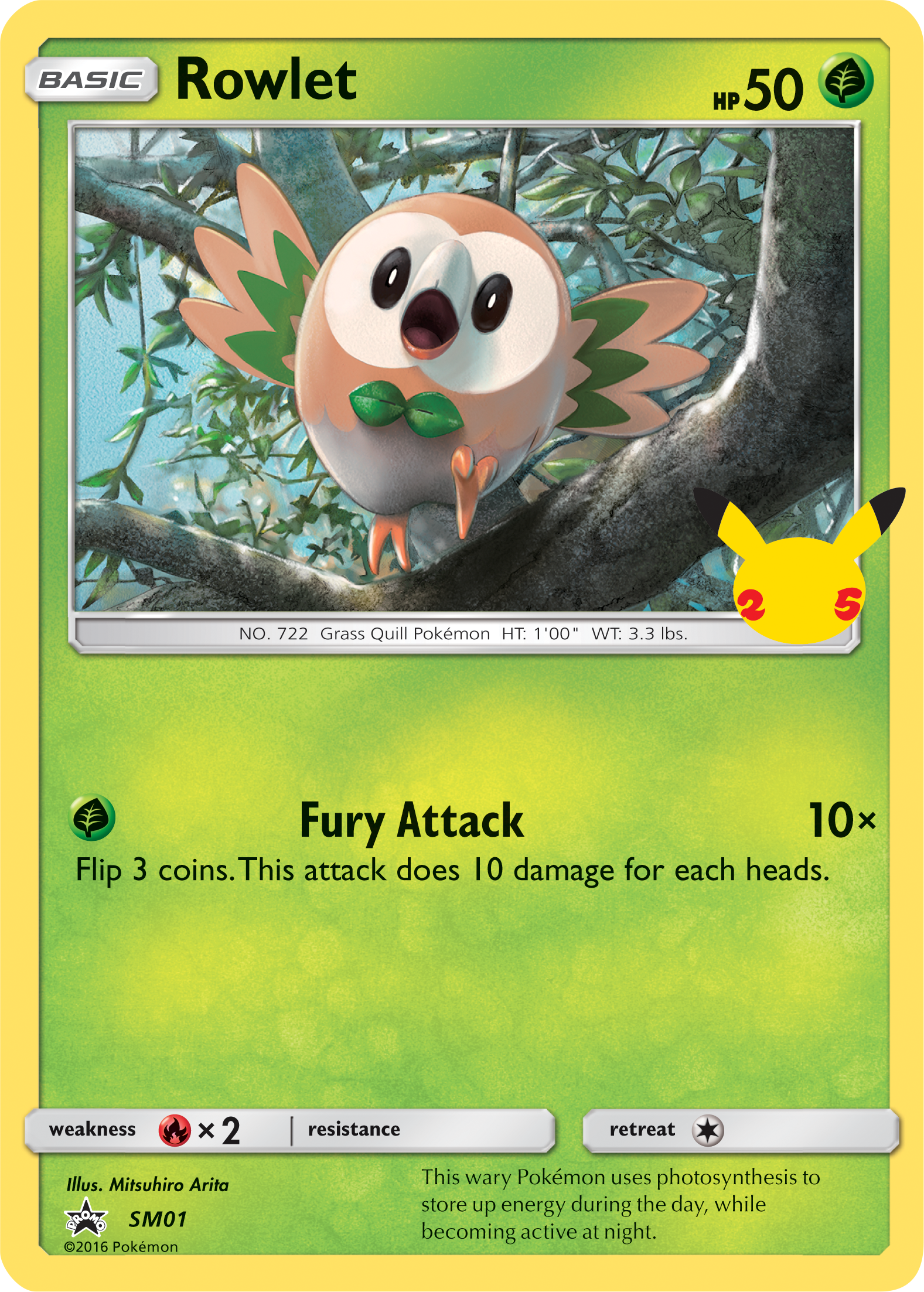 Rowlet (SM01) [First Partner Pack] | All Aboard Games