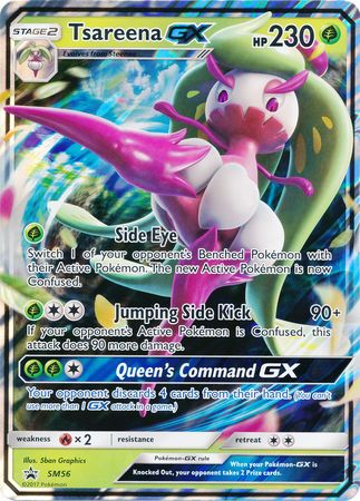 Tsareena GX (SM56) (Jumbo Card) [Sun & Moon: Black Star Promos] | All Aboard Games