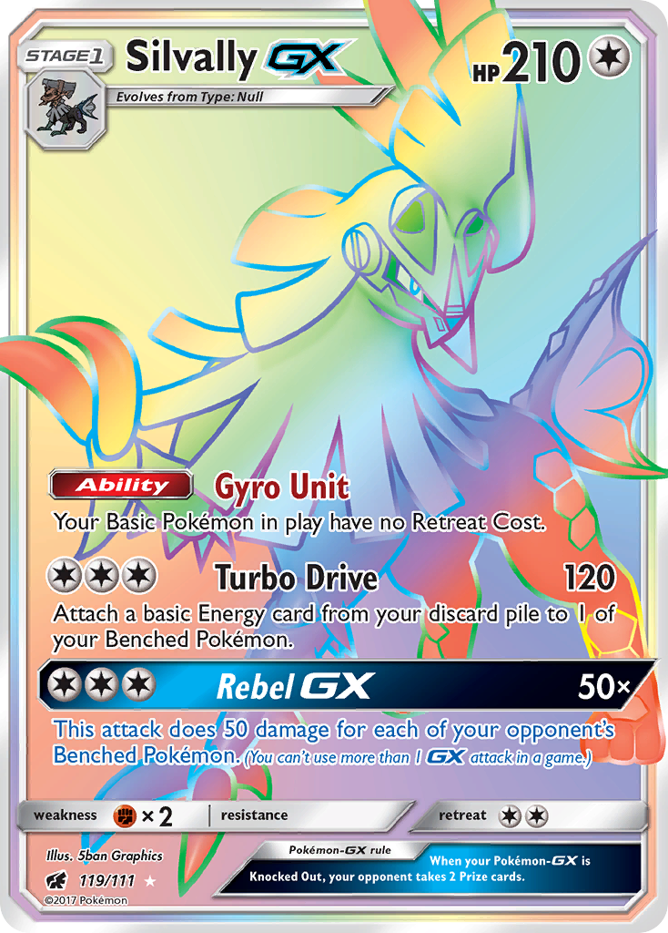 Silvally GX (119/111) [Sun & Moon: Crimson Invasion] | All Aboard Games