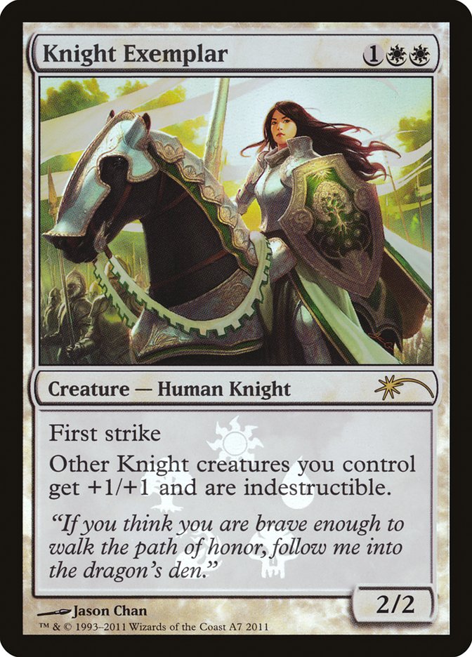 Knight Exemplar [Resale Promos] | All Aboard Games