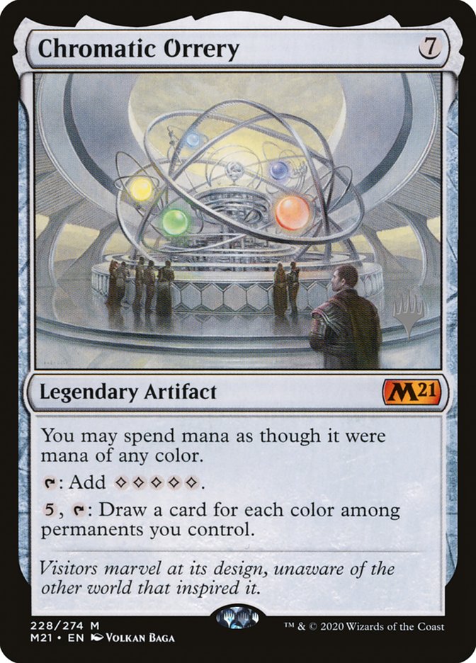 Chromatic Orrery (Promo Pack) [Core Set 2021 Promos] | All Aboard Games