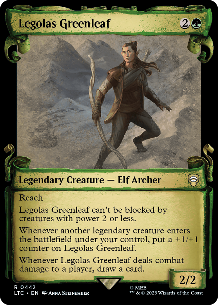 Legolas Greenleaf [The Lord of the Rings: Tales of Middle-Earth Commander Showcase Scrolls] | All Aboard Games