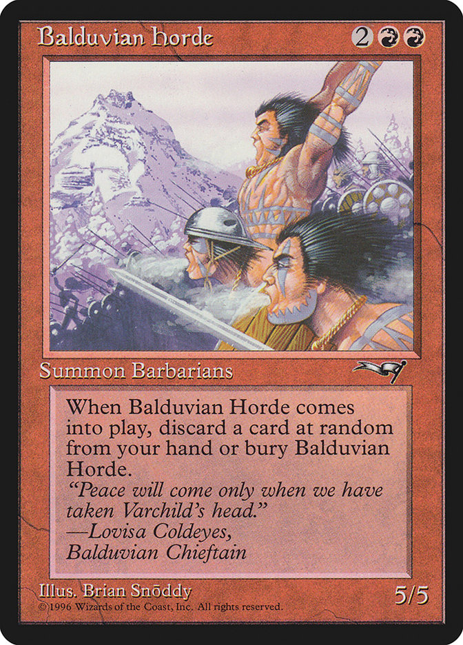 Balduvian Horde [Alliances] | All Aboard Games