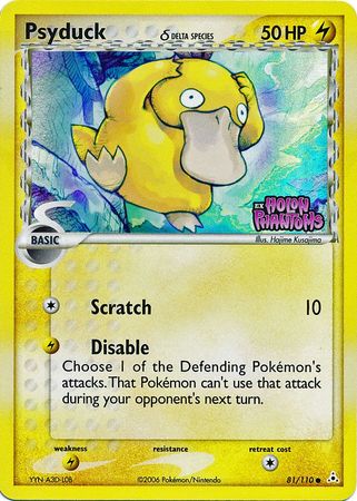 Psyduck (81/110) (Delta Species) (Stamped) [EX: Holon Phantoms] | All Aboard Games