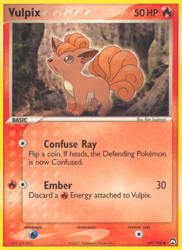 Vulpix (69/108) [EX: Power Keepers] | All Aboard Games