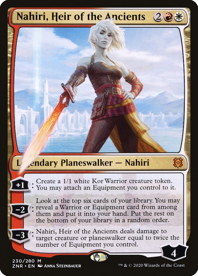 Nahiri, Heir of the Ancients [Zendikar Rising] | All Aboard Games