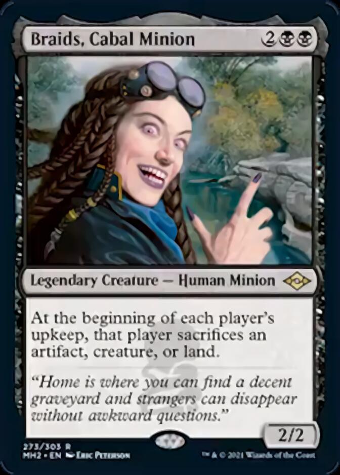Braids, Cabal Minion (Foil Etched) [Modern Horizons 2] | All Aboard Games