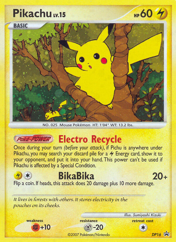 Pikachu (DP16) [Diamond & Pearl: Black Star Promos] | All Aboard Games