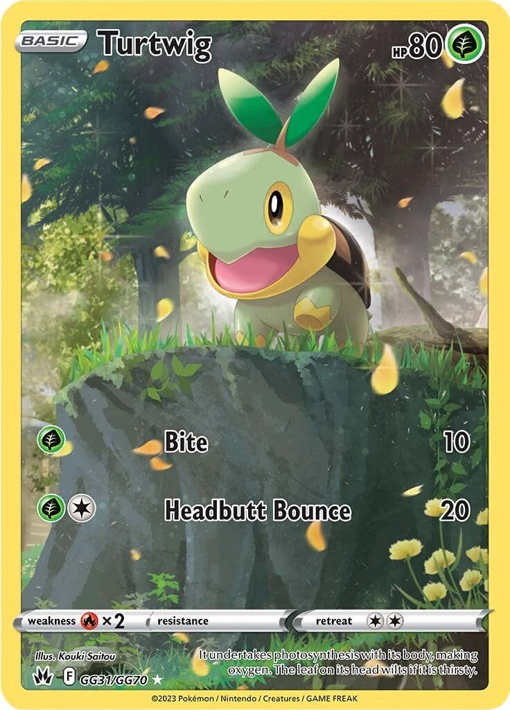 Turtwig (GG31/GG70) [Sword & Shield: Crown Zenith] | All Aboard Games