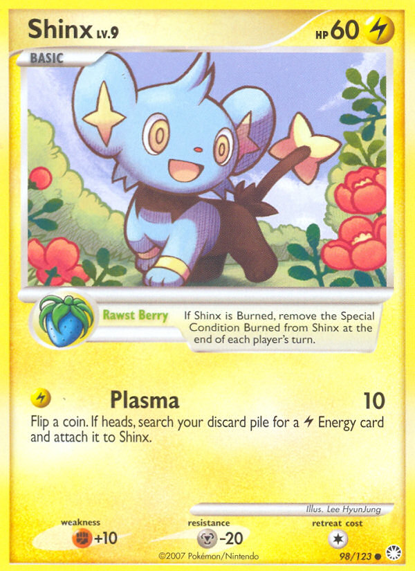 Shinx (98/123) [Diamond & Pearl: Mysterious Treasures] | All Aboard Games