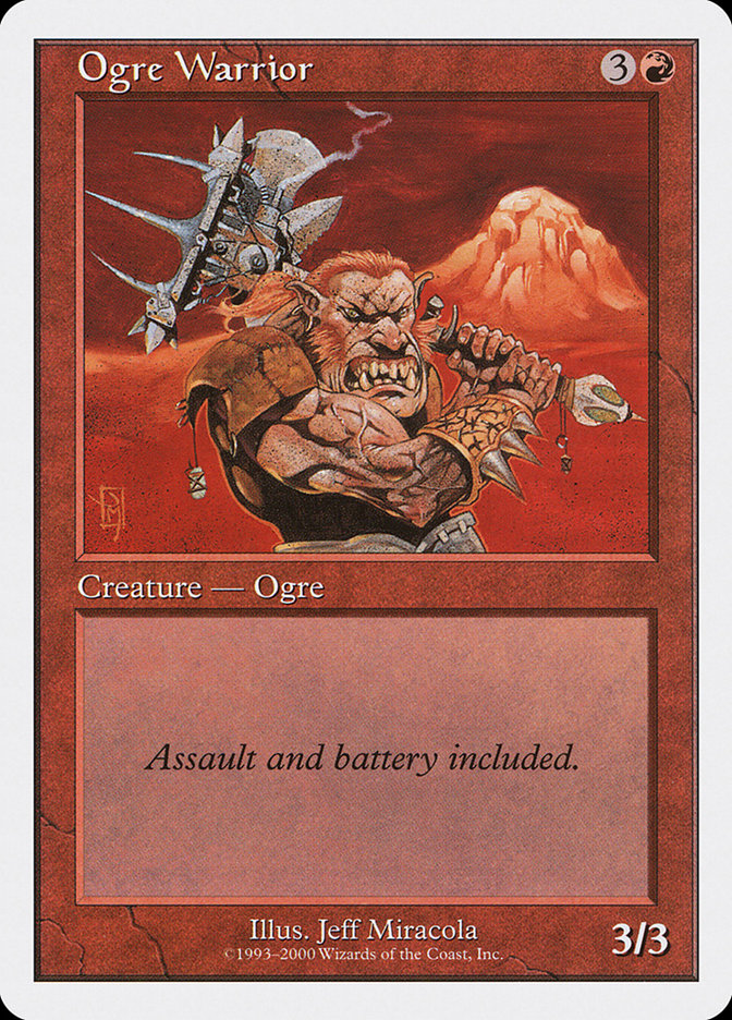 Ogre Warrior [Starter 2000] | All Aboard Games