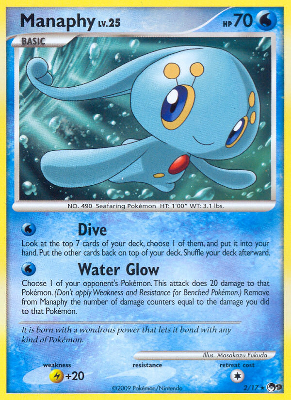 Manaphy (2/17) [POP Series 9] | All Aboard Games