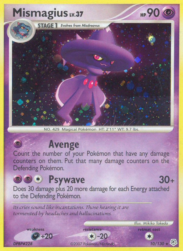 Mismagius (10/130) [Diamond & Pearl: Base Set] | All Aboard Games