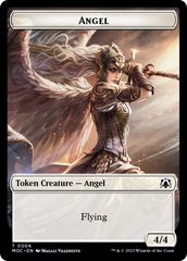Eldrazi // Angel (4) Double-Sided Token [March of the Machine Commander Tokens] | All Aboard Games