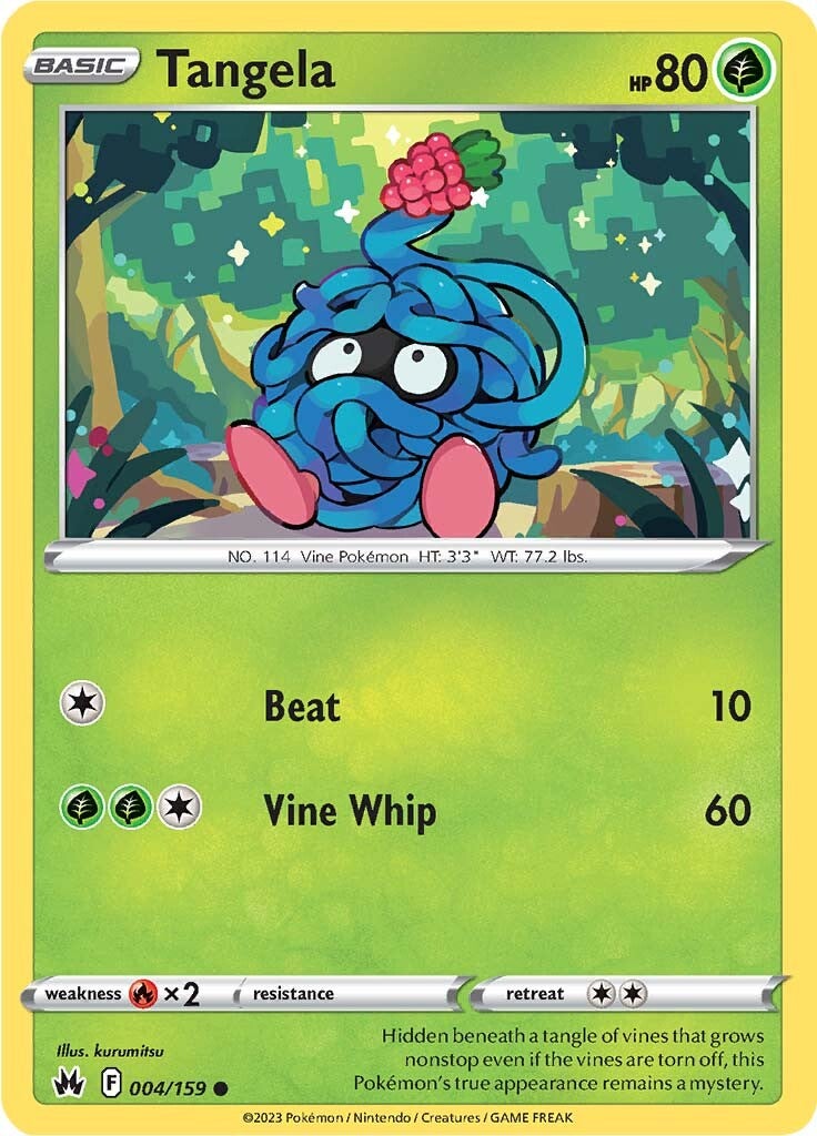 Tangela (004/159) [Sword & Shield: Crown Zenith] | All Aboard Games