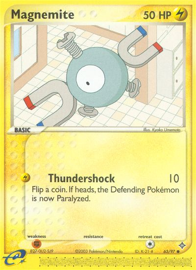 Magnemite (63/97) [EX: Dragon] | All Aboard Games