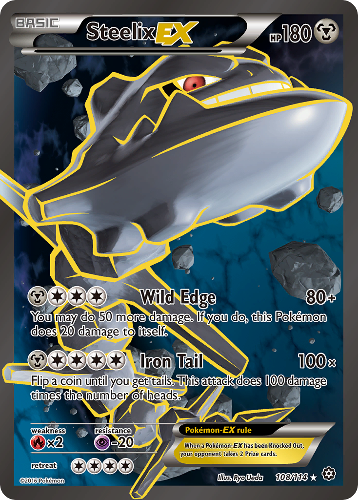 Steelix EX (108/114) [XY: Steam Siege] | All Aboard Games