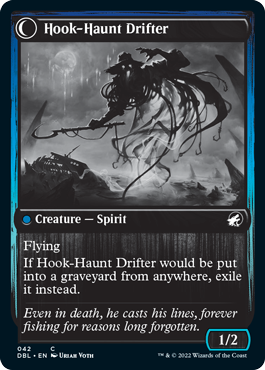 Baithook Angler // Hook-Haunt Drifter [Innistrad: Double Feature] | All Aboard Games