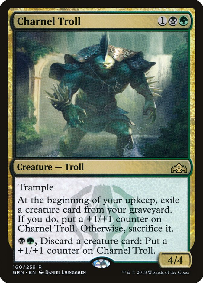 Charnel Troll [Guilds of Ravnica] | All Aboard Games