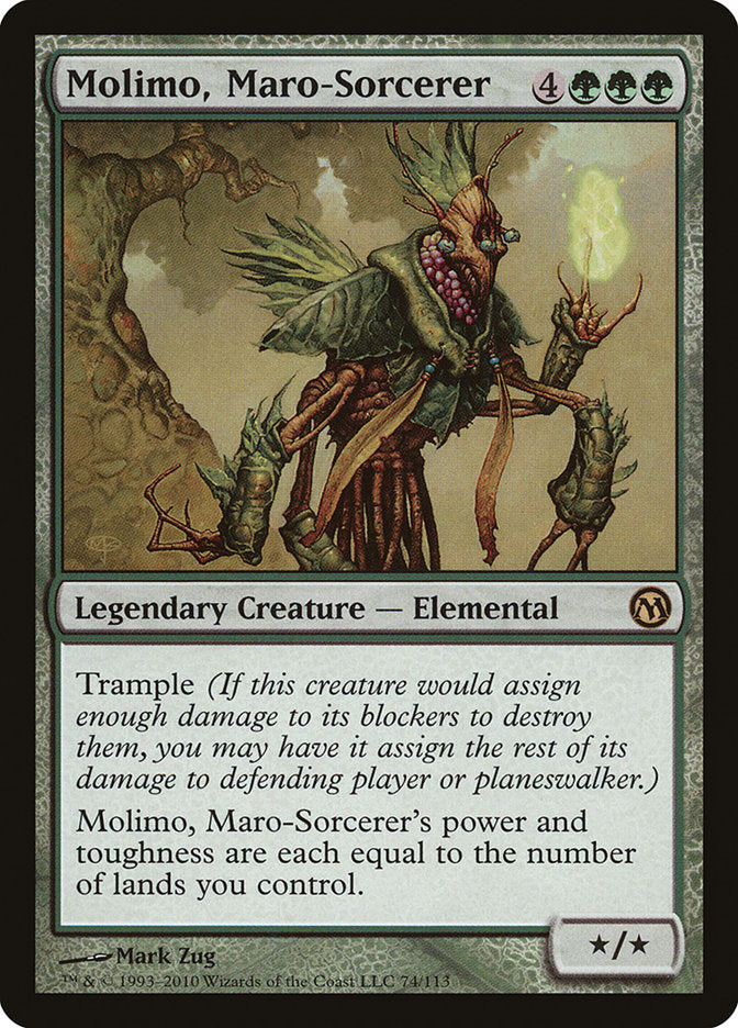 Molimo, Maro-Sorcerer [Duels of the Planeswalkers] | All Aboard Games