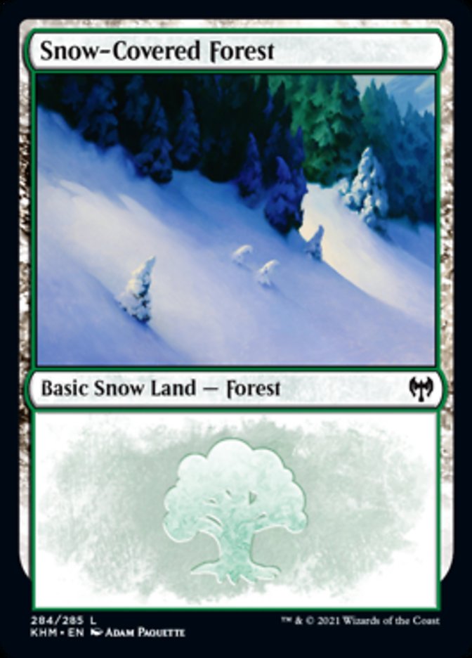 Snow-Covered Forest (284) [Kaldheim] | All Aboard Games