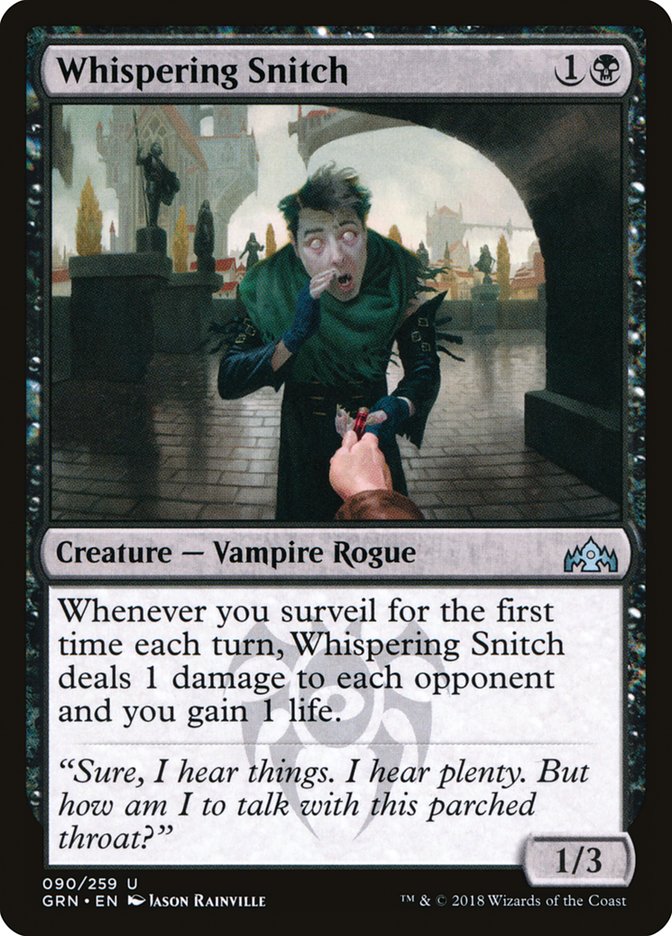 Whispering Snitch [Guilds of Ravnica] | All Aboard Games
