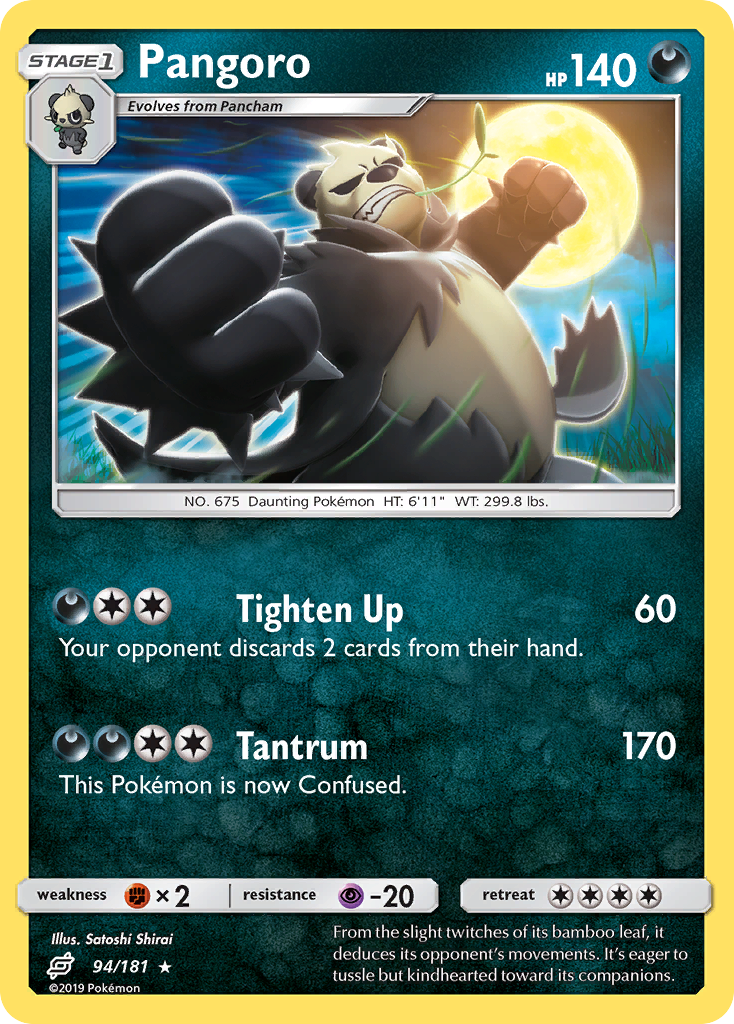 Pangoro (94/181) [Sun & Moon: Team Up] | All Aboard Games