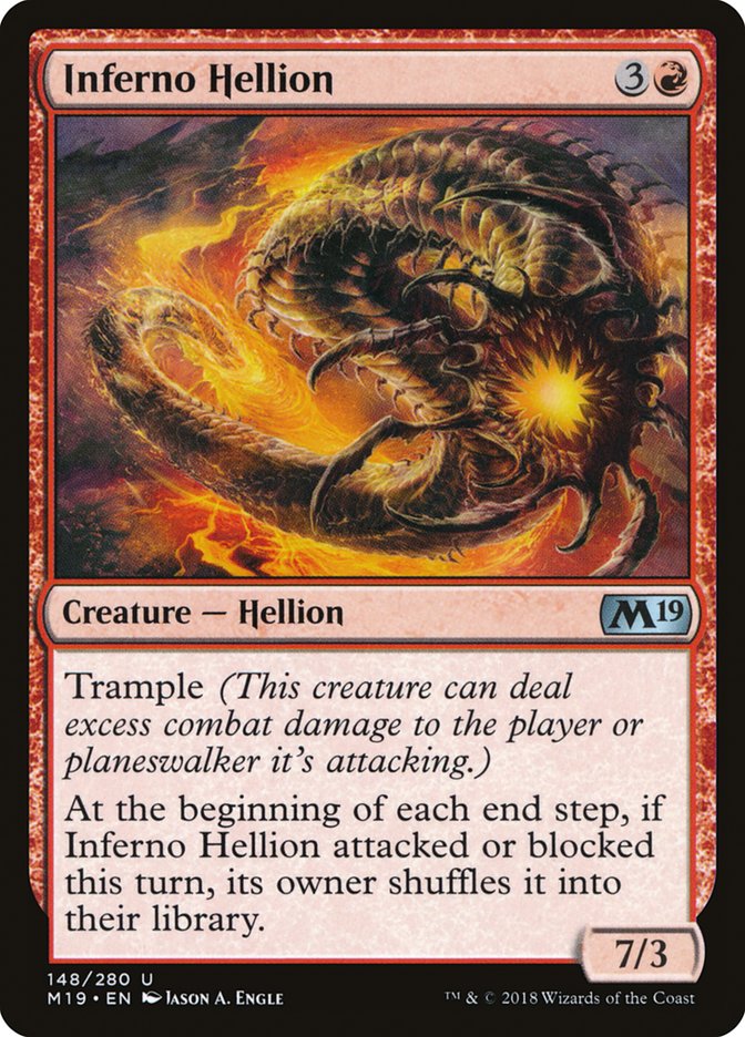 Inferno Hellion [Core Set 2019] | All Aboard Games