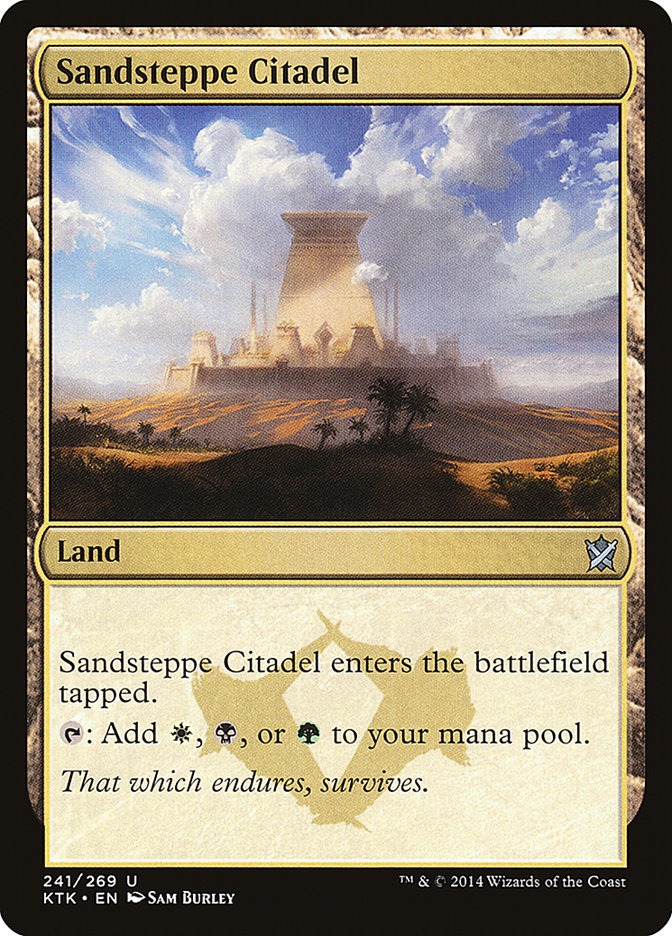 Sandsteppe Citadel [Khans of Tarkir] | All Aboard Games