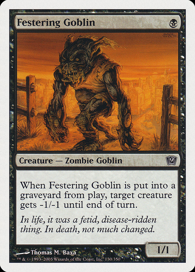 Festering Goblin [Ninth Edition] | All Aboard Games