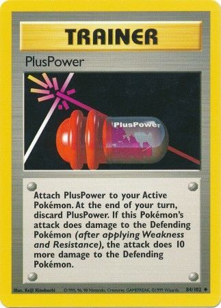 PlusPower (84/102) [Base Set Unlimited] | All Aboard Games